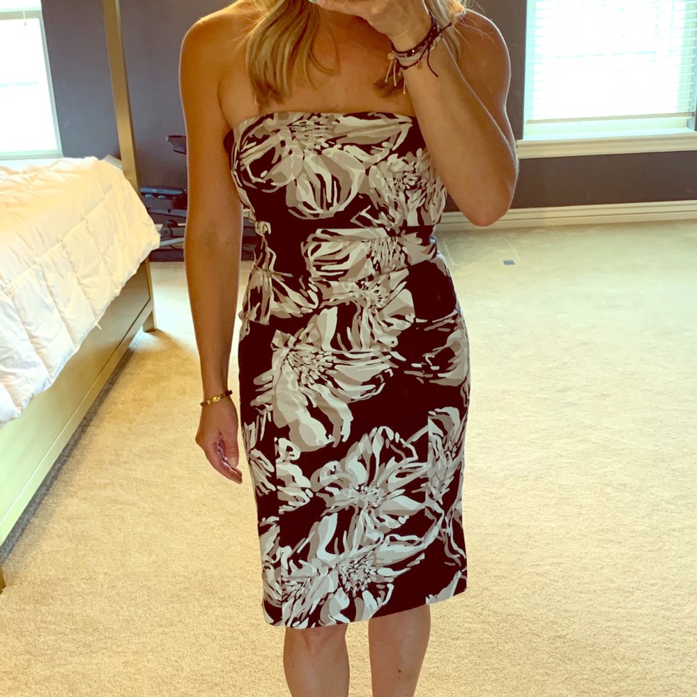 Strapless dress